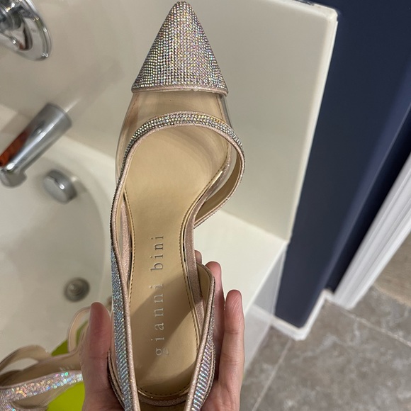 Gianni Bini Rose Gold Heels - Picture 3 of 4